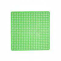 chew-resistant Perforated enclosure Floor Mat Easy to Clean Perforated Hutch perforated panel Non-Slip Pet Foot protector interconnectable Panels for small animal Owners, Indoors