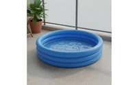 Triple-Loop Inflatable Pool Multi-Functional Triple-Loop Kiddie Pool Easy to Inflate Inflatable Ball Play Area for Young Children, Infants, Outdoor