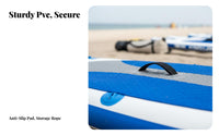 Inflatable Upright Paddleboard Non-Slip Deck Pad Inflatable Upright Paddle Board Stand-up Paddleboard Board Kit Wide Stable