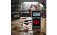 12V 24V Battery and Alternator Tester Digital Automotive Battery Tester Portable Compact for Mechanics, Car Owners, Roadside Troubleshooting