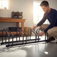 Cycle Parking Rack Commercial Floor Bike Rack Stationary for Commuters