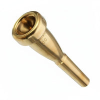 High Quality Copper Alloy 3C Trumpet Mouthpiece Polished Surface Brass Trumpet Mouthpiece Wear Resistant Musical Instrument Accessory for Advanced Players