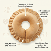 Face Down Pillow Massage Face Cradle Rest Cushion for Salon Use, Pillow Massage Face Down Pillow, Face Cushion Massage Headrest Bed
