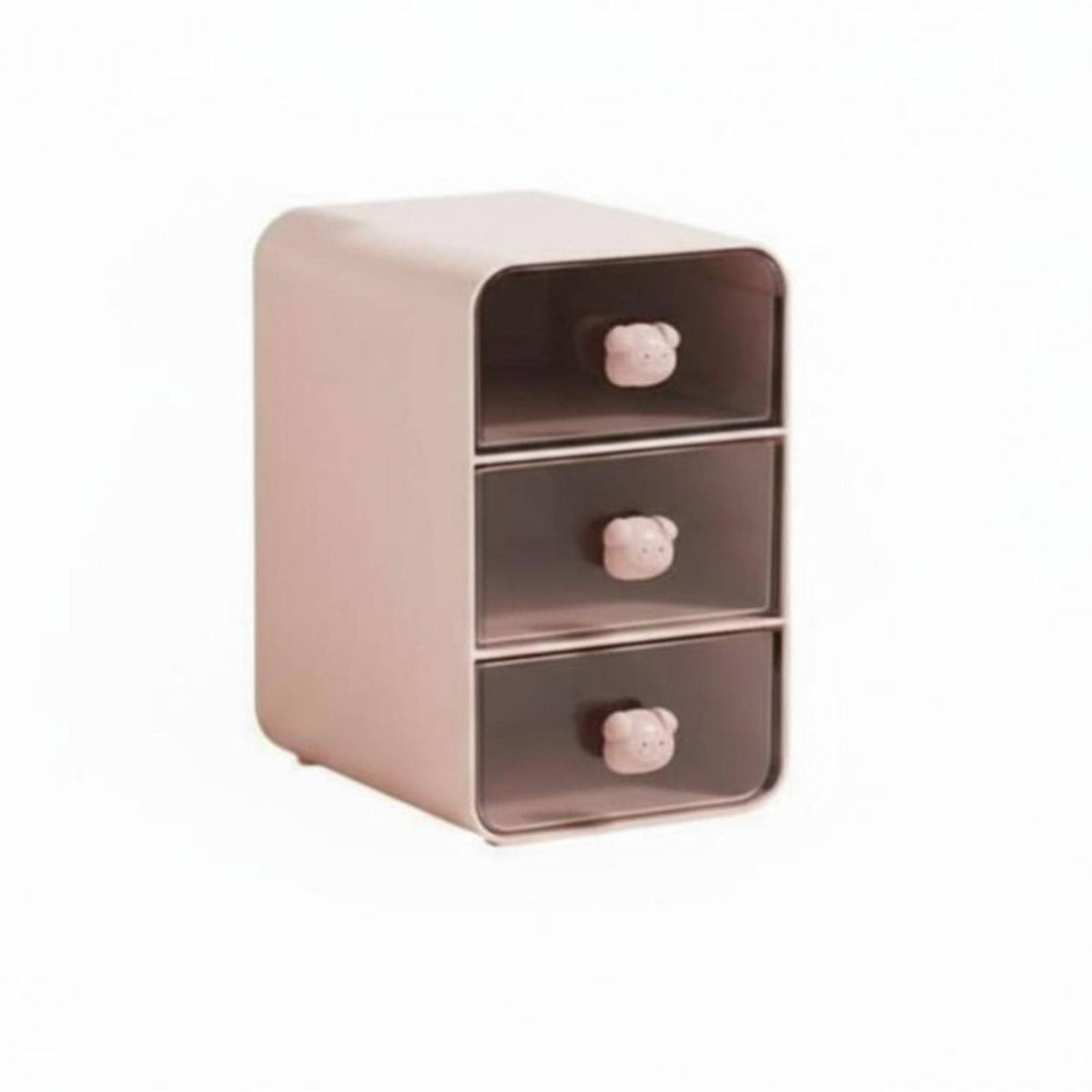 Transparent Drawers Stackable Multi-Drawer single unit adaptable Multi-Drawer Parts Chest Minimalist Design Desk Organizer long-finaling for Students, Office Workers, educators, Study Room, Classroom, Workshop, Vanity