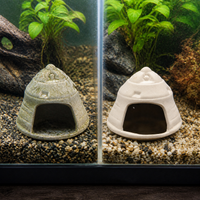 Aquarium Ceramic Breeding Cave Decoration for Fish and Shrimp
