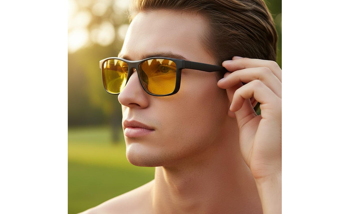 Attach-on Sunglasses Set Day and Attach-on Sunglasses & Scratch-Resistant for Cyclists, Biking, Driving