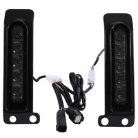 LED Motorcycle Lights Black Motorcycle Lights with Wiring Harness Illuminated Wiring Harness with for Motorcyclists