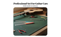 3 Pieces Extended Handle Guitar Fretboard Guard Set Rust-Proof Fingerboard Protector Shims Portable for Luthiers, Guitarists, Music Workshop
