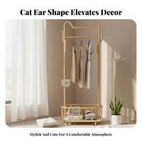 Movable with casters Freestanding Coat Tree Minimalist Aesthetic Mobile Branch-Hook Rack adaptable design Garment Stand Stable Circular Base for Apartment Dwellers, Homeowners, Bedroom, Living Room, Balcony, Entryapproach