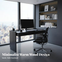 Minimalist Design Desk with Drawers Multi-Functional Single-Drawer Desk adaptable Use Writing Table Sturdy Construction for Home Office Workers, Students, Professionals, Bedroom, Study Room, Small areas