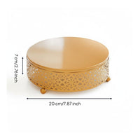3 Pieces Elegant Dessert Display Stand Tiered Set Cupcake Stand Sturdy Base Servingware Easy to Clean for Party