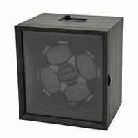 Wooden 4 Watch Winder Carbon-Fiber Automatic Watch Winder Box Quiet Organizer Luxury for Dresser
