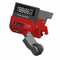 Rolling Distance Measuring Tool High Precision Carpentry Distance Meter Backlit Digital Display Table Saw Fence Gauge for Woodworkers, Carpenters