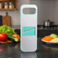 Stainless Steel Vegetable Grater, Grater for Carrots and Grater for Cucumber, 28.5cm Hand Grater for Cabbage, Onion and Salad Prep