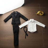 1/6 Scale Male Suit Miniature Formal Wear Collectible Accessory for Collectors