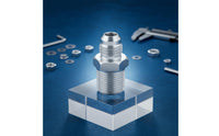 15 Pieces JIC Tapered Fitting High Pressure Hydraulic Hose Fitting Precision Machined JIC Adapter for Plumbing Repair