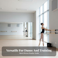 Wall Mounted Dance Bar Space-Saving Wall-Mounted Dance Bar Easy Installation Adjustable Dance Bar for Children, Beginners, Gym