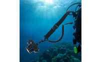 Camera Wrist Strap with Coiled Tether Underwater Diving Wrist Lanyard with Metal Clip Corrosion Resistant Heavy-Duty for Divers