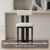 Playful creature Design Hippo-Shaped rearrest Stool mid-centuryera Modern design bar Chair Integrated Footrest Indoor Seating Curved rear ergonomic rearing for homeowners, Adults, Kitchen Island, Dining Area, Cafe, small restaurant