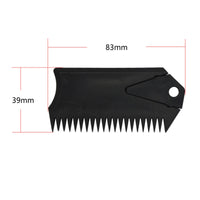 Surfboard Wax Comb Serrated Surfboard Wax Scraper Surfing Gear Efficient Portable for Surfers, Beach