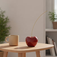 Cherry Ornament Minimalist Tabletop Decorative Piece Sculptural Decor for Living Room, TV Cabinet