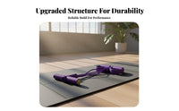 Foot Pedal Puller Multi-Functional Sit-up Pull Rope Multifunction Pedal Puller Exerciser for Beginners, Home, Travel, Office