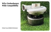 WF70 Turbochargercharger Charger Increases Power Generator Set Turbochargercharger Charger Sturdy Marine Engine Turbocharger for Repair Specialist S