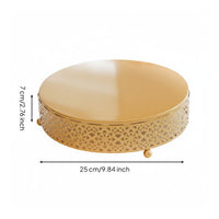 3 Pieces Elegant Dessert Display Stand Tiered Set Cupcake Stand Sturdy Base Servingware Easy to Clean for Party