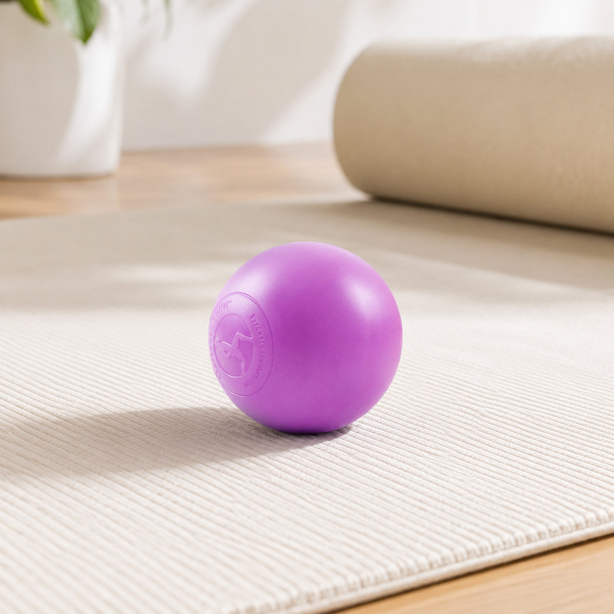 Massage Ball, Myofascial Release, Acupressure, Silicone, Single, Shoulder, Neck, Sole, Full Body Compatible