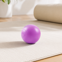 Massage Ball, Myofascial Release, Acupressure, Silicone, Single, Shoulder, Neck, Sole, Full Body Compatible