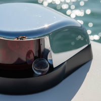 Red Green Boat Light 12V/24V Compatible Red Green Vessel Lamp Stainless Steel Cover Yacht Bow Lamp for Sailboat