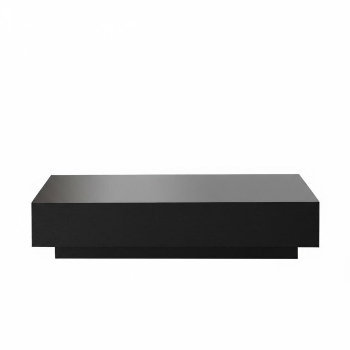 Minimalist Design Square Plinth Nordic Design Coffee Table With Storage Living Room Furniture Geometric Shape for Apartment Dwellers, Homeowners, Families, Small Areas, Studio, Lounge Area, Home Decor
