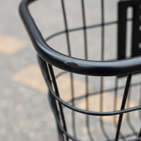 Thickened Frame Metal Bike Front Basket Easy Install Heavy Duty Bike Basket for Shopping