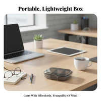 Pocket Box Portable Round trip Case Multi-Compartment for everyday Use