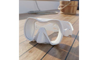 Silicone Diving Facepiece CO2 180° Panoramic Snorkel Facepiece Travel-Friendly Water Sports Gear for Snorkeling