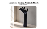 Smooth Finish Resin Hand Display Stand Painted Hand-Shaped Jewelry Holder Solid-Looking Resin Jewelry Display Tall