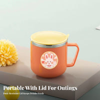 Safe Children's Cartoon Cup Great Gift Cartoon Insulated Tumbler Easy to Clean for Boys, Girls, Kindergarten, School, Outdoor Activities