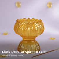 Eight Auspicious Symbols Pattern Buddhist Butter Lamp Holder Solid Base Butter Lamp Holder Sturdy for Buddhists, Temple, Meditation Studio