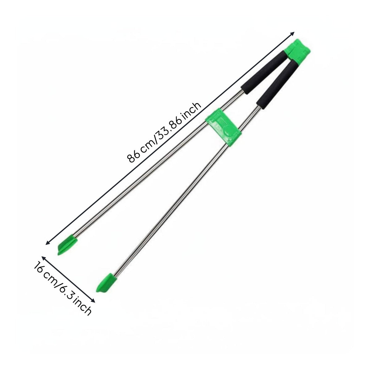 Pickup Tool Versatile Long Handle Grabber Non-Slip Grip Long Reach Pickup Tool for Street Cleaning, Outdoor, Garden