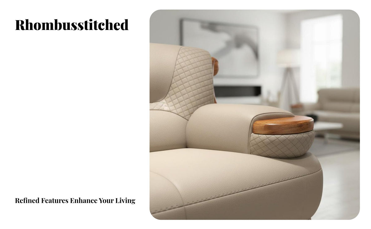 linear Wooden Couch arrangement New Chinese appearance Sectional Seating Group top-grain leather Upholstery Living Room Furnishing for Families, Hotel