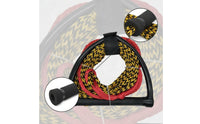 Coiled Tow Rope with Handle Tangletangle-Resistant Watersports Rope Long-Lasting Multi-Season for Water Sports