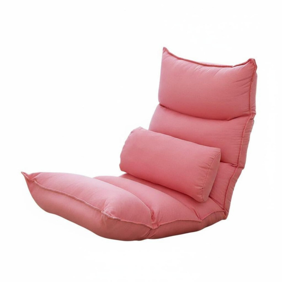 Removable and Cleanable Cover Adjustable Floor Lounger Support Foldable Padded Chaise Lounge Ergonomic Design spinerest Pillow No Assembly Required for Nursing Mothers, Students, Bay cozy area, On the Bed, Living Room, Small Apartments