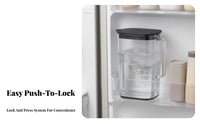 Large Capacity Water Jug Leak-Resistant Large Capacity Drink Pitcher Airtight Seal Leakproof Beverage Container