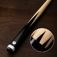 Hongjie Kids Pool Cue Stick White Wood 90cm Small Tip 1.2m Weighted American Adult Short Cue Baby Snooker Public Cue