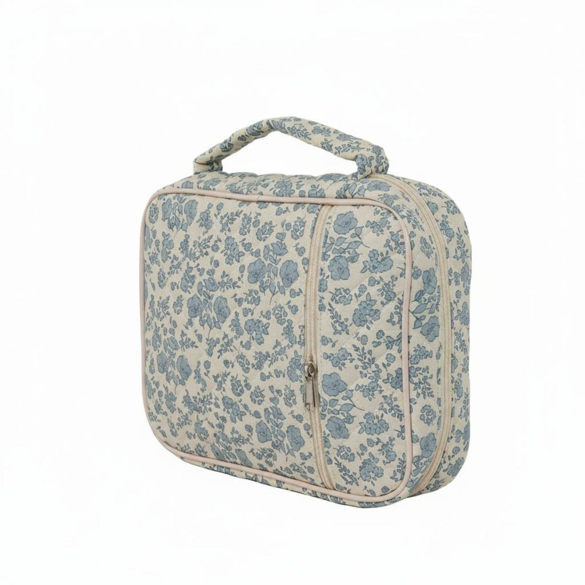 Travel Toiletry Organizer with Compartments Portable Large Capacity Cosmetic Case for Women