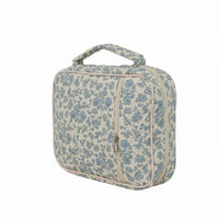Travel Toiletry Organizer with Compartments Portable Large Capacity Cosmetic Case for Women