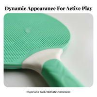 Plastic Racket Sport Pong Paddle Long-Lasting Rubber Table Sport Racket Sporting Goods Accessory Comfortable Sports
