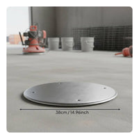 Wall Plastering Machine Disc Wear-Resistant Mortar Finishing Tool Component Tool Accessory for Renovation Projects
