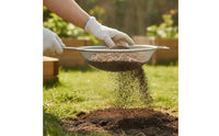 3 Pieces Garden Sifter with Handles Round Soil Sieve with Handle Ergonomic Sifting Screen for Gardeners, Raised Beds