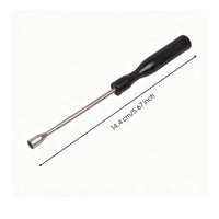 Piano Adjustment Tool Metal Shaft Piano Repair Tool Instrument Care Cylindrical Handle